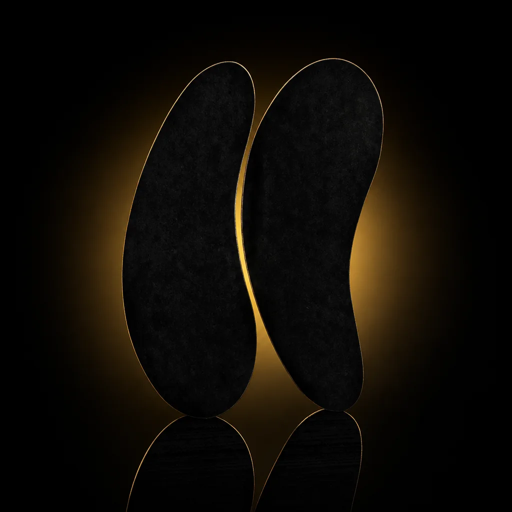 Black Silicone Eye Pads - 1 Pair