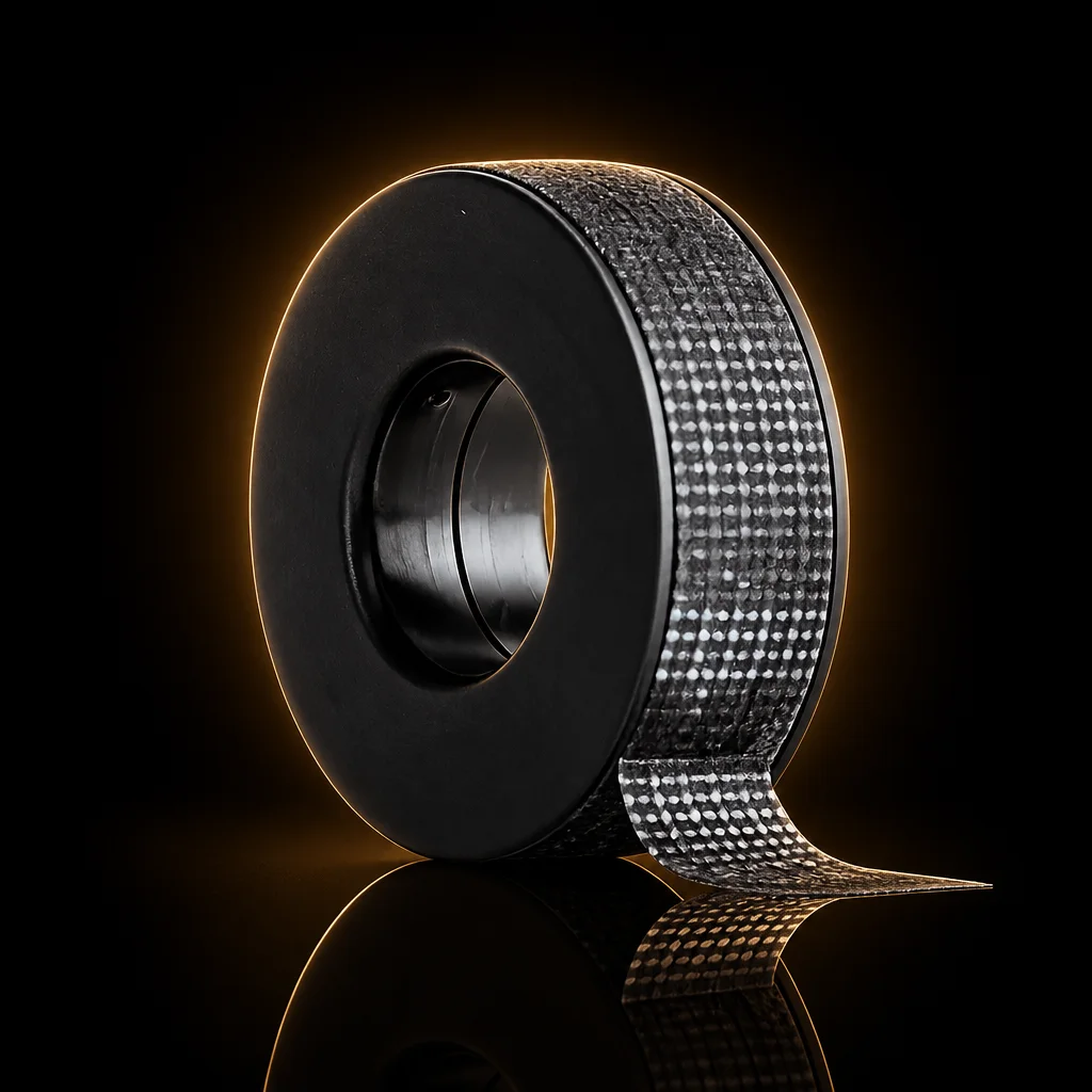 Black Silicone UV Tape